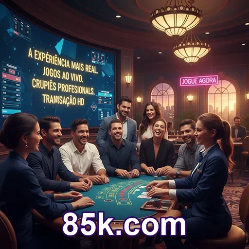 Login simples no celular na 85k.com com segurança