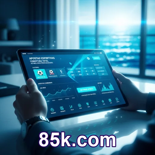 Acesse o link oficial com login seguro no celular - 85k.com