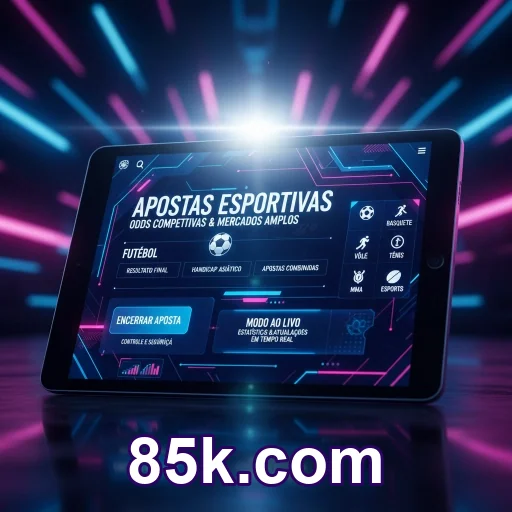 Link oficial do 85k.com com suporte